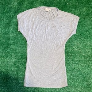Michael Kors Gray Grey T-Shirt Medium mk top tank